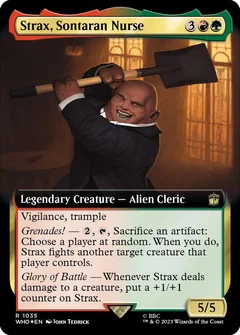 Strax, Sontaran Nurse (Extended Art) (Surge Foil) 1035