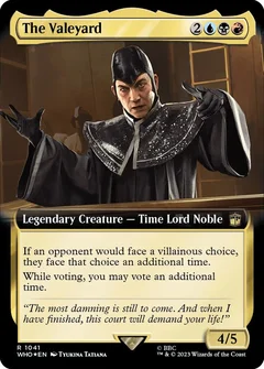 The Valeyard (Extended Art) (Surge Foil) 1041