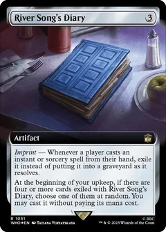River Song's Diary (Extended Art) (Surge Foil) 1051