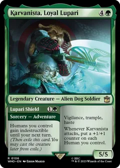 Karvanista, Loyal Lupari Foil 106