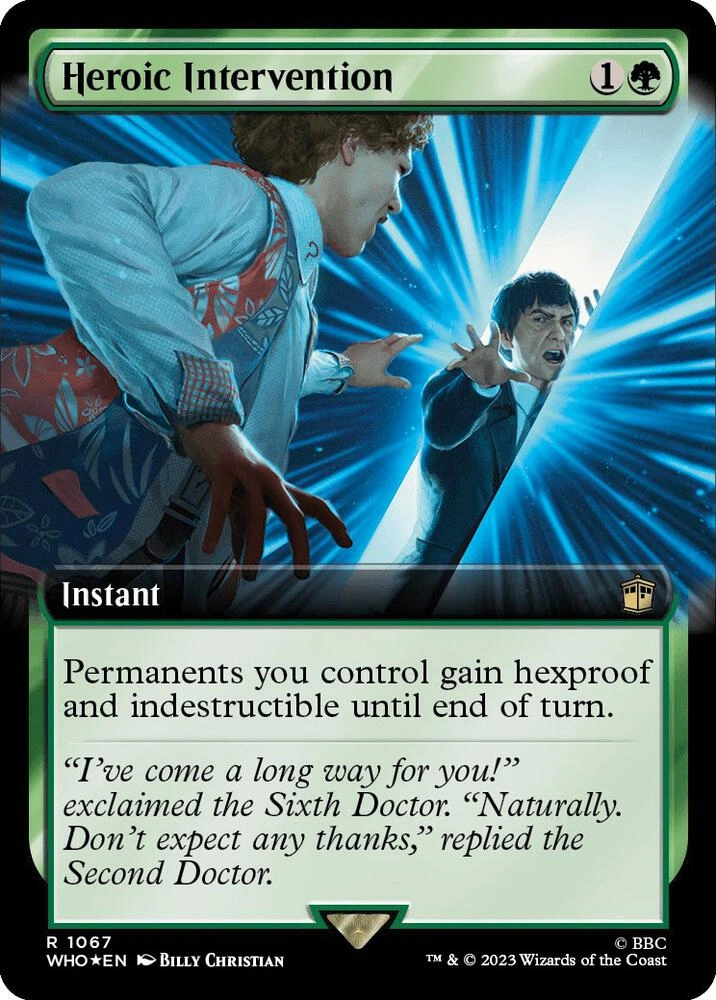 Heroic Intervention (Extended Art) (Surge Foil)