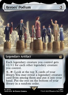 Heroes' Podium (Extended Art) (Surge Foil) 1070
