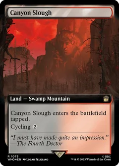 Canyon Slough (Extended Art) (Surge Foil) 1073
