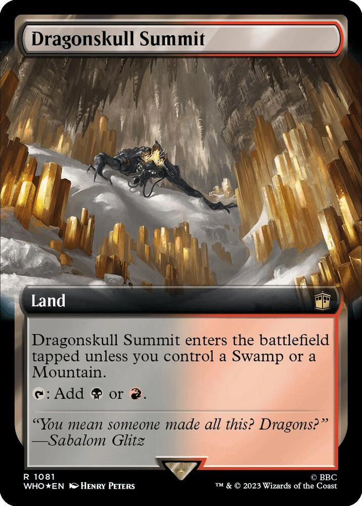 Dragonskull Summit (Extended Art) (Surge Foil)