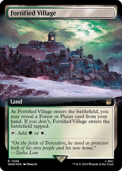 Fortified Village (Extended Art) (Surge Foil) 1088