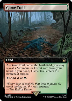 Game Trail (Extended Art) (Surge Foil) 1091