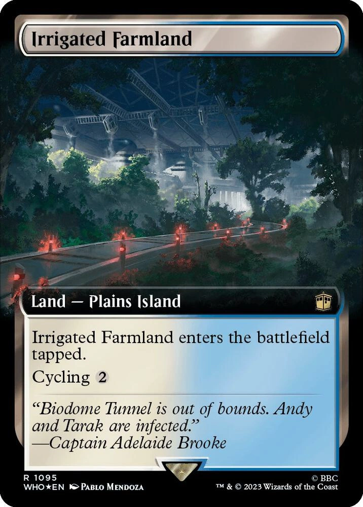 Irrigated Farmland (Extended Art) (Surge Foil)