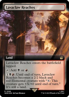 Lavaclaw Reaches (Extended Art) (Surge Foil) 1096