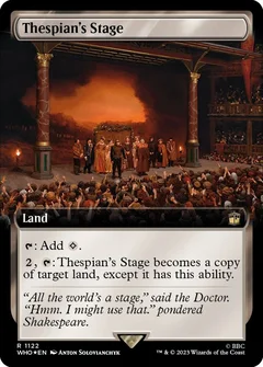 Thespian's Stage (Extended Art) (Surge Foil) 1122