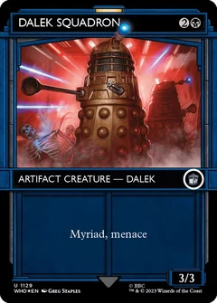 Dalek Squadron (Showcase) (Surge Foil) 1129