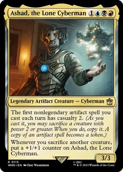 Ashad, the Lone Cyberman Foil 113