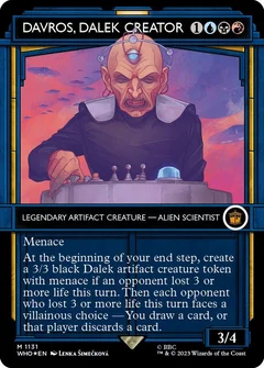 Davros, Dalek Creator (Showcase) (Surge Foil) 1131