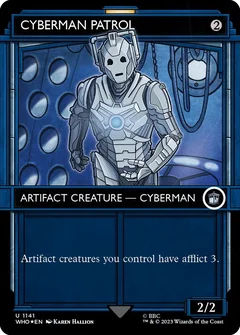 Cyberman Patrol (Showcase) (Surge Foil) 1141