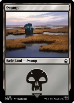 Swamp (1160) (Surge Foil) 1160