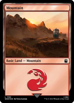 Mountain (1162) (Surge Foil) 1162