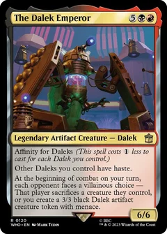 The Dalek Emperor Foil 120