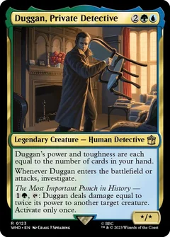 Duggan, Private Detective Foil 123
