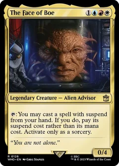 The Face of Boe Foil 126