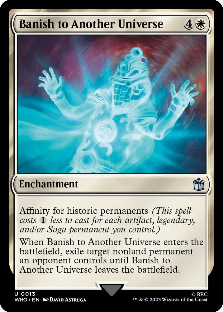 Banish to Another Universe Foil