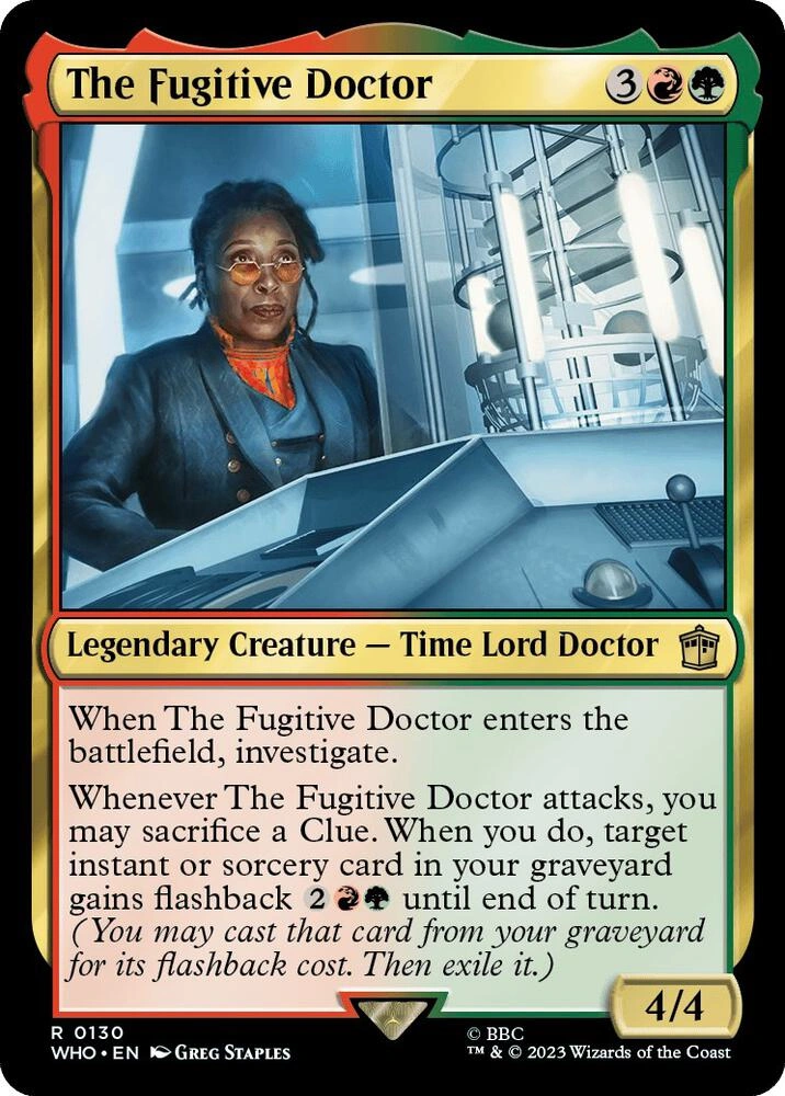 The Fugitive Doctor Foil