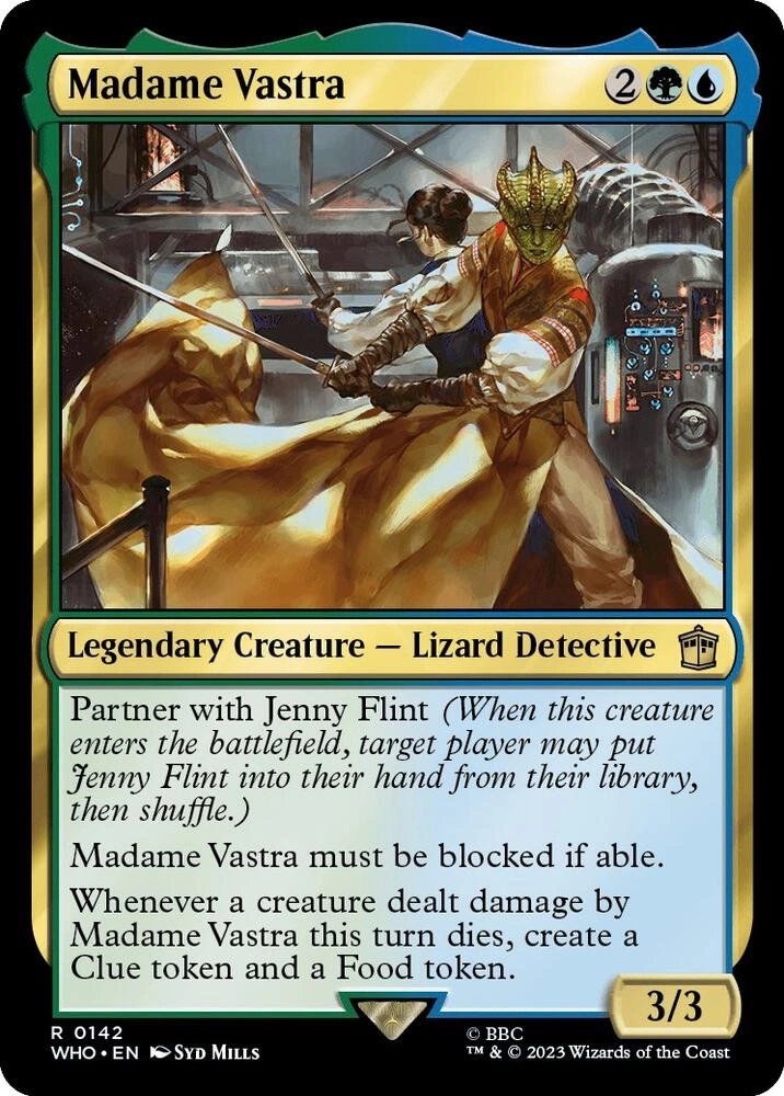 Madame Vastra Foil