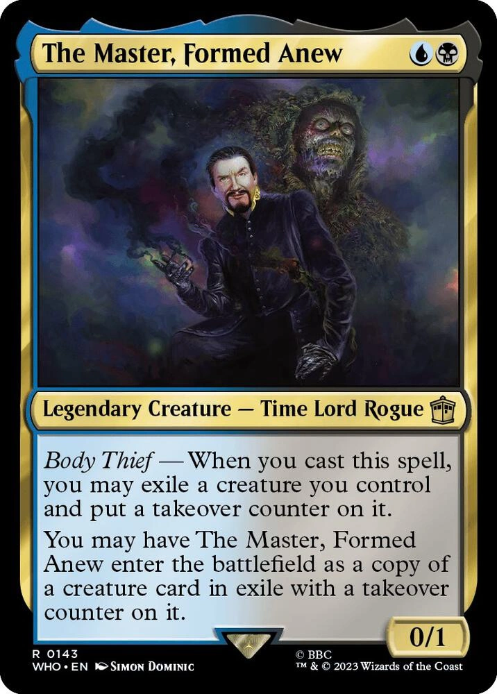 The Master, Formed Anew Foil