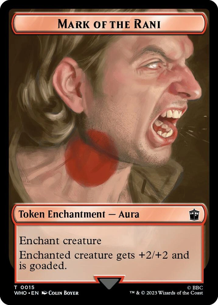 Mark of the Rani // Cyberman Double-Sided Token