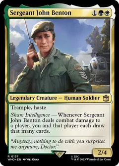 Sergeant John Benton Foil 157