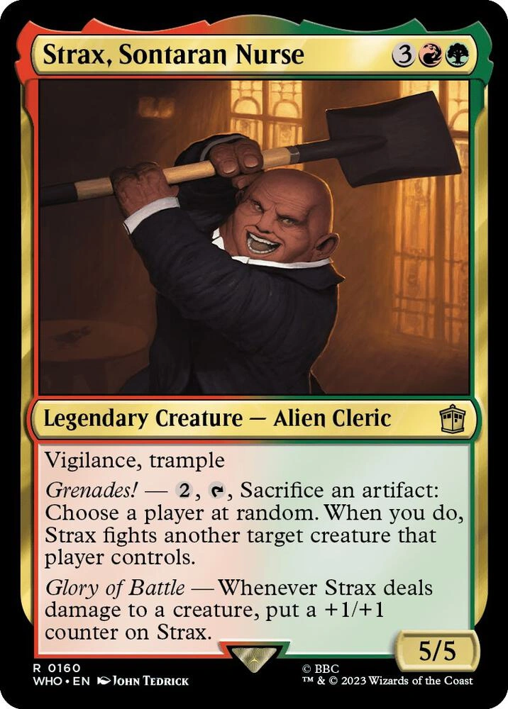 Strax, Sontaran Nurse Foil