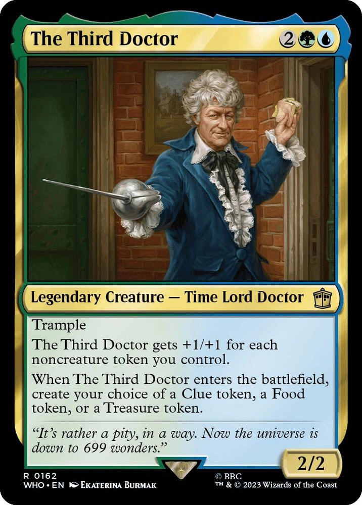 The Third Doctor Foil