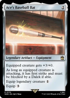 Ace's Baseball Bat Foil 170