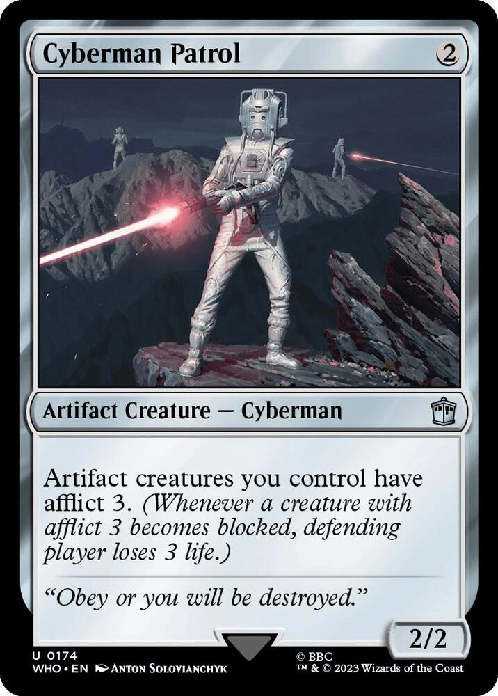 Cyberman Patrol Foil