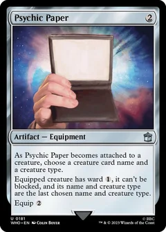 Psychic Paper 181