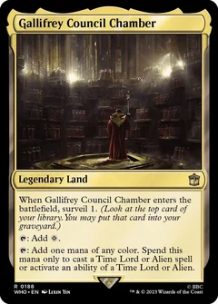 Gallifrey Council Chamber Foil 188