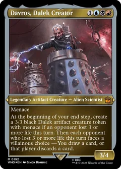 Davros, Dalek Creator (Display Commander) - Thick Stock Foil 192