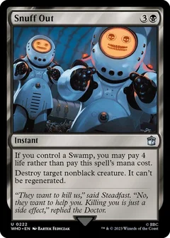 Snuff Out Foil 222