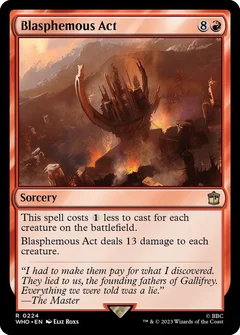 Blasphemous Act Foil 224