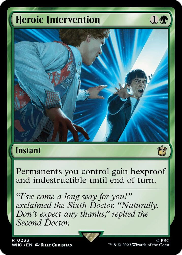 Heroic Intervention Foil