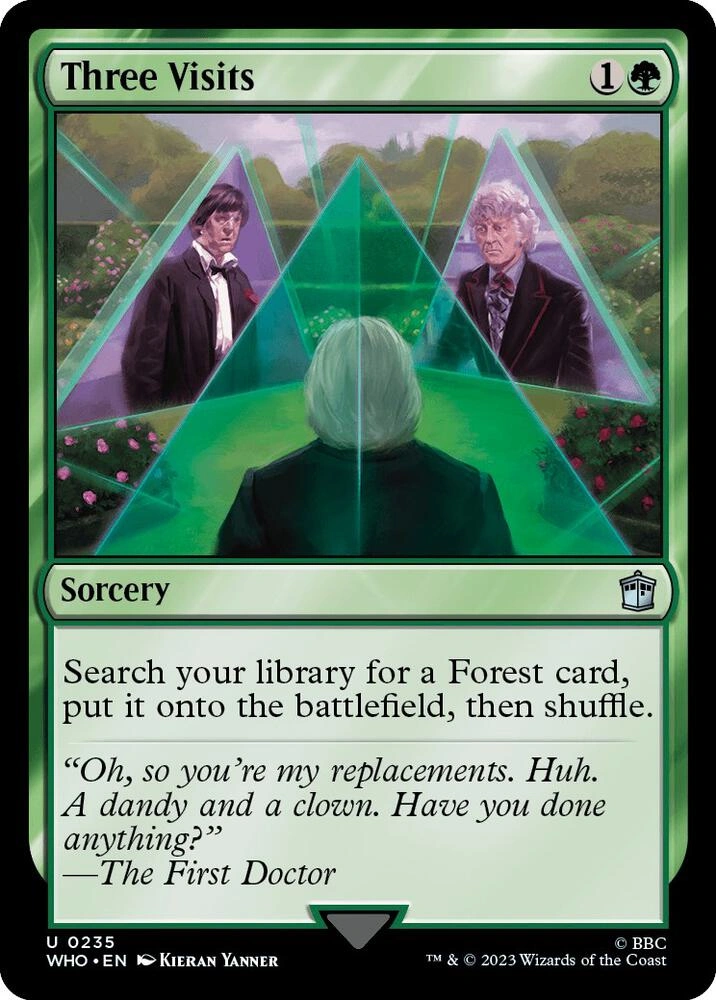 Three Visits Foil