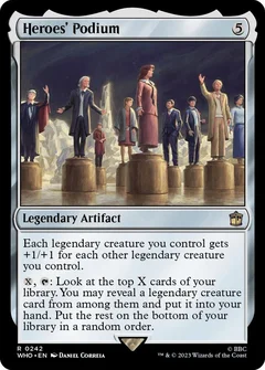 Heroes' Podium Foil 242