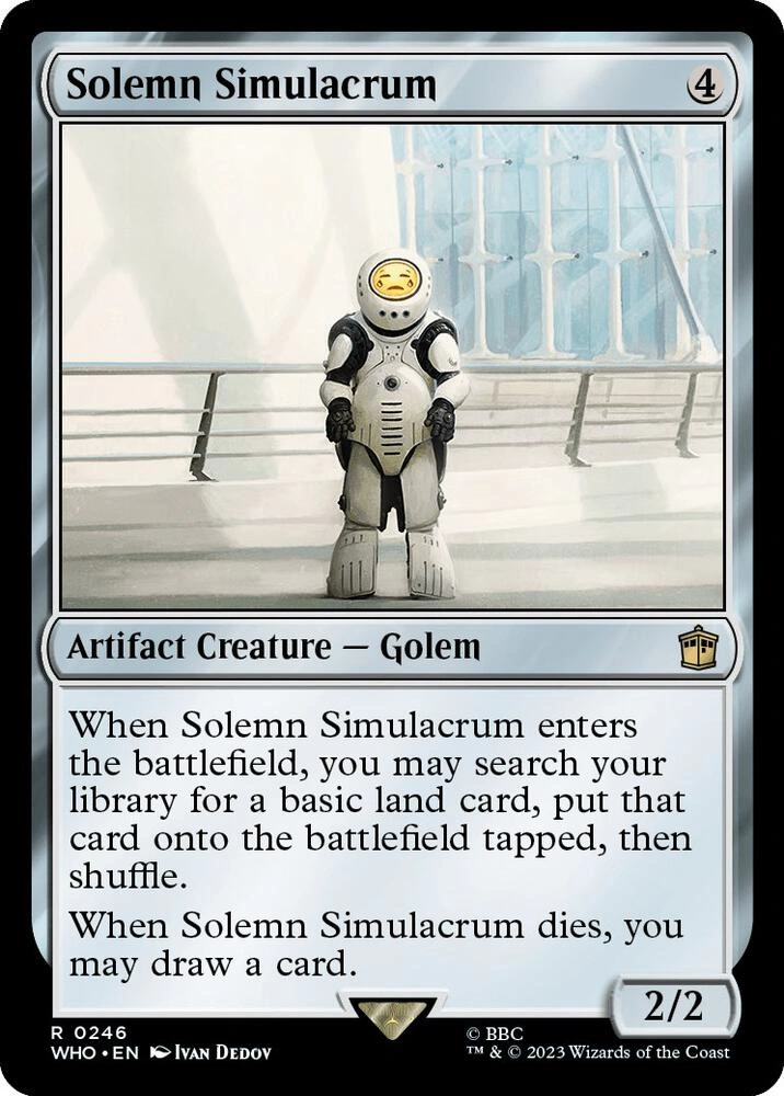 Solemn Simulacrum Foil