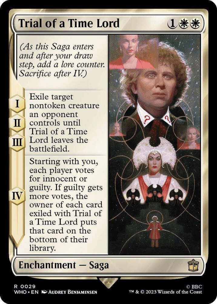 Trial of a Time Lord Foil