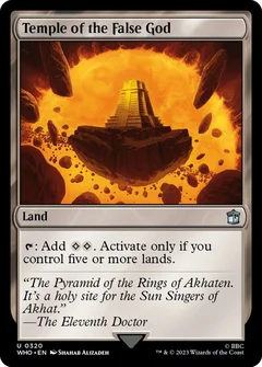 Temple of the False God Foil 320