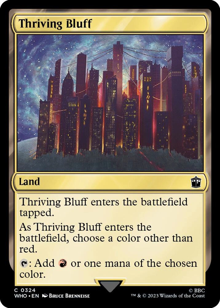 Thriving Bluff Foil