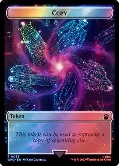 Copy // Alien Warrior Double-Sided Token (Surge Foil) 33 // 46
