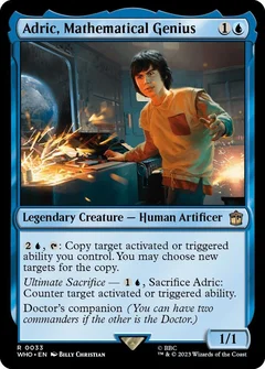 Adric, Mathematical Genius Foil 33