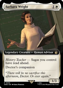 Barbara Wright (Extended Art) Foil 335