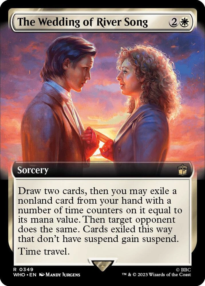 The Wedding of River Song (Extended Art) Foil