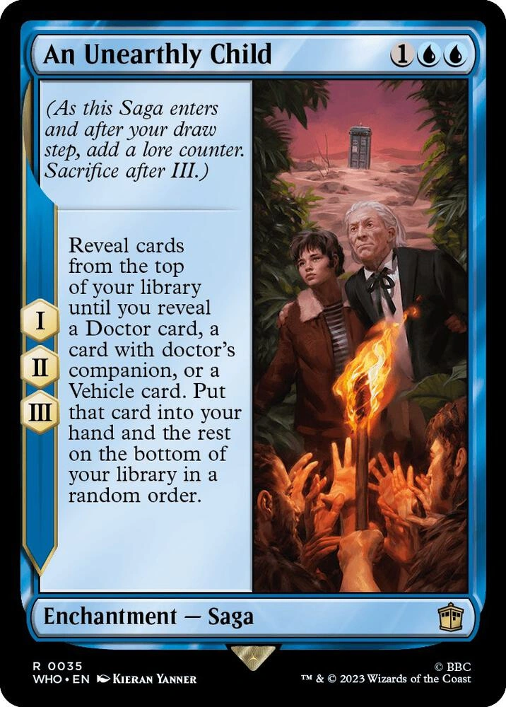 An Unearthly Child Foil