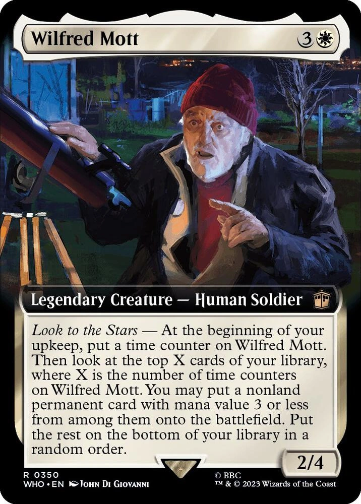 Wilfred Mott (Extended Art) Foil